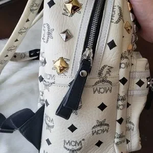 MCM | Bags | Mcm Visetos Stark Studded Backpack Usedpreloved  display picture 1